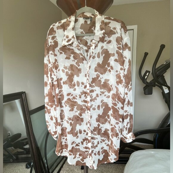 Women’s Button-Down Top, Size 8 - Picture 3 of 3